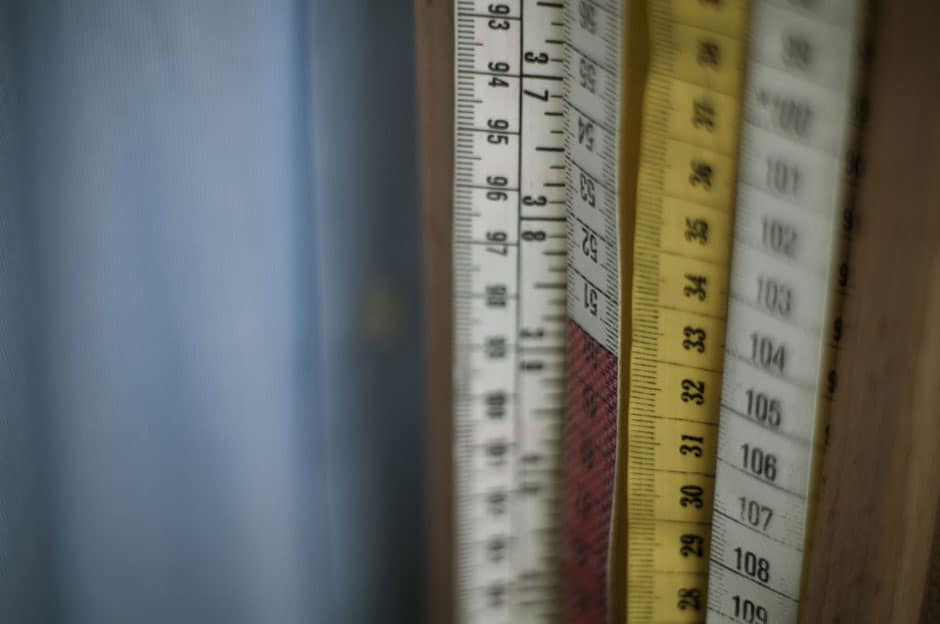 Tape measure of Egon Brandstetter Bespoke Tailor Berlin