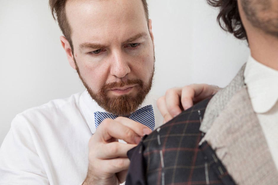 Herrenschneider Berlin – Portrait von Egon Brandstetter Portrait von Maßschneider Egon Brandstetter aus Berlin