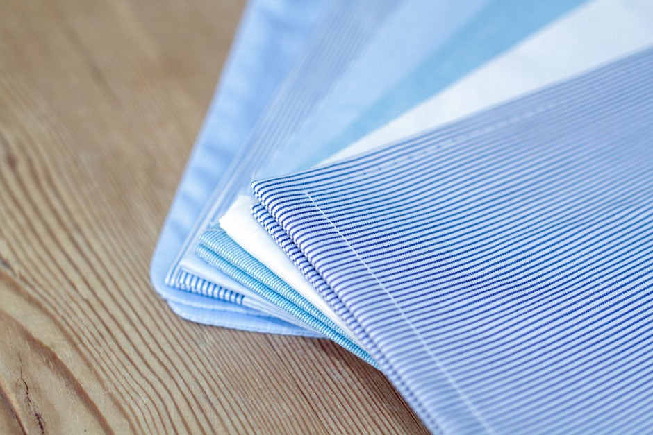 Maßhemden Stoffe Feinste Hemdentuche